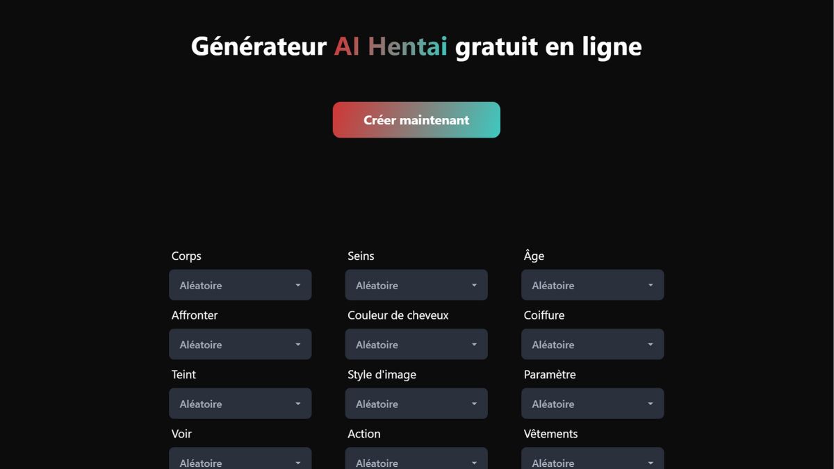 ia-hentai-top-5-des-meilleurs-generateur-ia-hentai-Screenshot-de-la-plateforme-Hentai-AI
